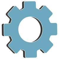 gear icon vector illustration