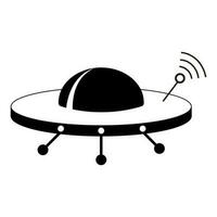 ufo space vector icon illustration