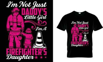 firefighter t-shirt design, firetruck t-shirt design vector