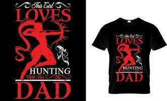 hunting t-shirt design, free t-shirt design vector