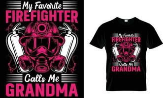 firefighter t-shirt design, firetruck t-shirt design vector