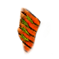 cartone animato bistecca png ai generativo