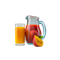 fresh juice png AI generative