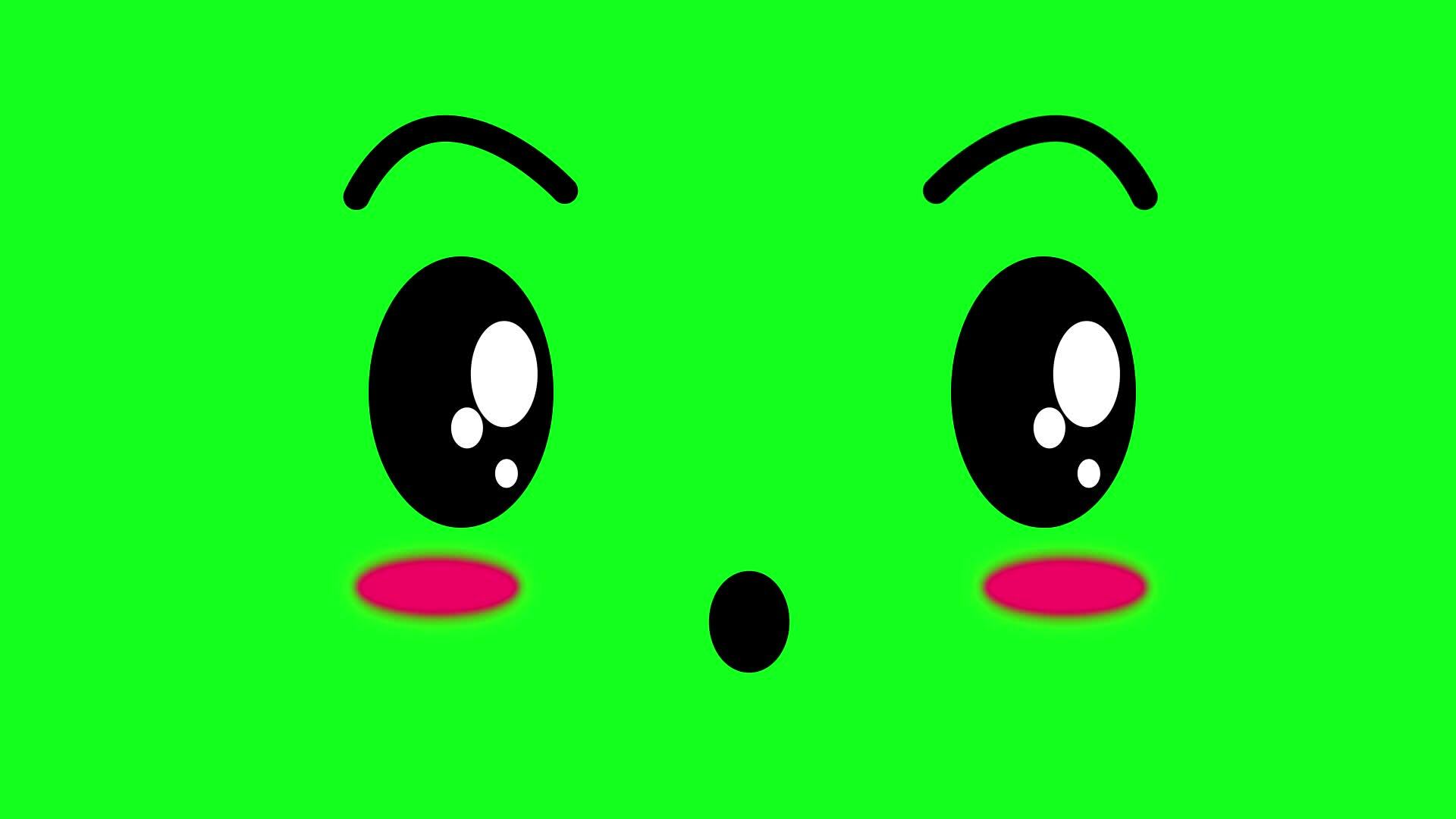 Cute Cartoon Character PNG Picture Cartoon Anime Characters Cute Green Eyes  Anime Character Eye PNG Image For Free Download