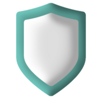 Shield Protect sign symbol for web and app ui design. High resolution icon isolated on transparent background. png