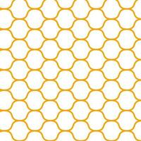 Gold wave seamless pattern delicate beautiful ornament. Repeating tile interior design background. vector