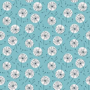 summer seamless pattern vector