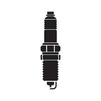 spark plug icon vector