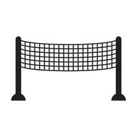 volleyball net icon vector