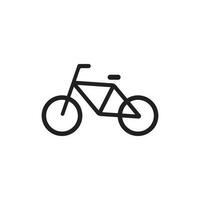 vector de icono de bicicleta