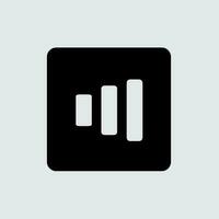 Button Icon on Recorder vector