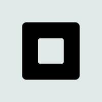 Button Icon on Recorder vector