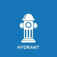 fire hydrant icon vector