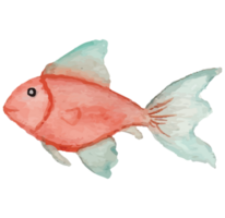 peixe debaixo a mar grampo arte elemento transparente fundo png