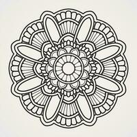 mandalas con complementario geométrico patrones. adecuado para alheña tatuajes colorante libros. islam hindú budista India Pakistán chino árabe vector