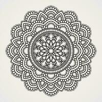 harmony of flowers and beautiful, mutually ornamental forms vector