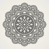 harmony of flowers and beautiful, mutually ornamental forms vector