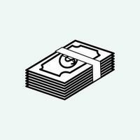 Money icon symbol vector