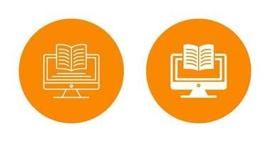 Digital Learning Vector Icon