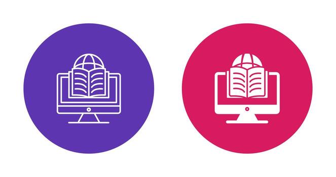 icono de vector de aprendizaje