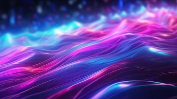 Abstract futuristic wave background. Illustration photo