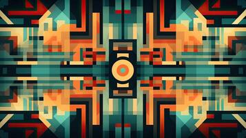 Abstract geometric background. Illustration photo