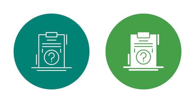 Question Vector Icon