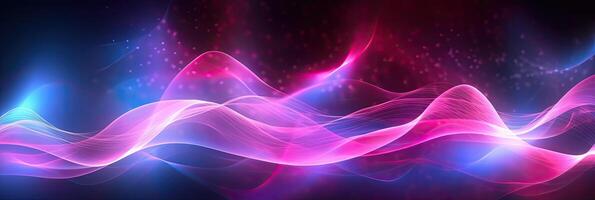 Abstract futuristic wave background. Illustration photo