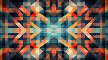 Abstract geometric background. Illustration photo