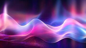 Abstract futuristic wave background. Illustration photo