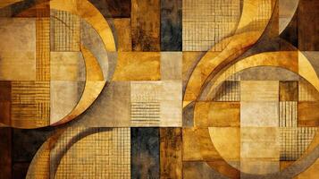 Abstract golden background. Illustration photo