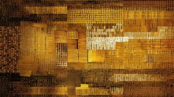 Abstract golden background. Illustration photo