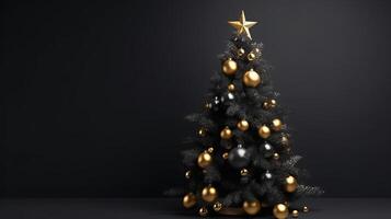 Christmas tree background. Illustration photo