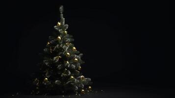 Christmas tree background. Illustration photo