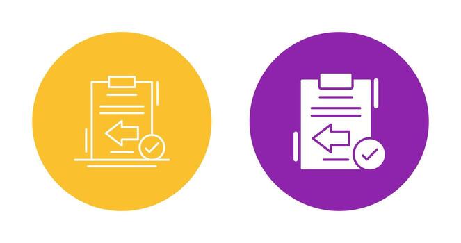 Return Vector Icon