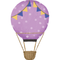 heiß Luft Luftballons Clip Kunst Element transparent Hintergrund png