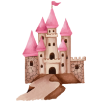 Koninklijk en roze prinses klem kunst element transparant achtergrond png