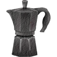 kaffe affär design klämma konst element transparent bakgrund png