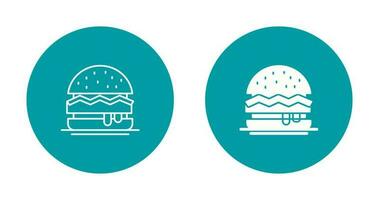 Hamburger Vector Icon