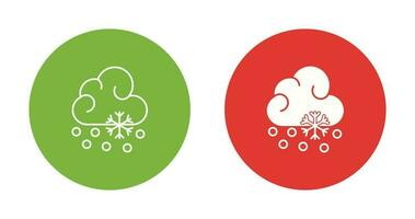 Snow Fall Vector Icon