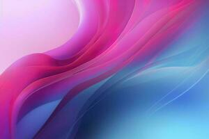bright pink and blue ambient soft swish background, generate ai photo
