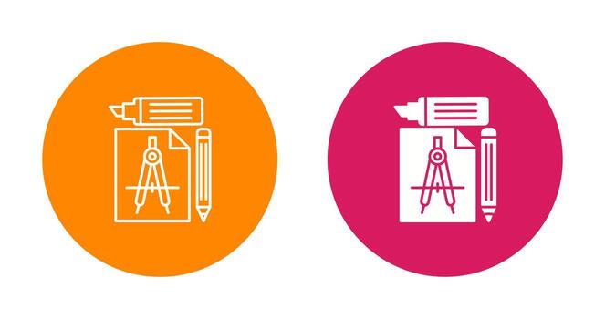 Study Tools Vector Icon