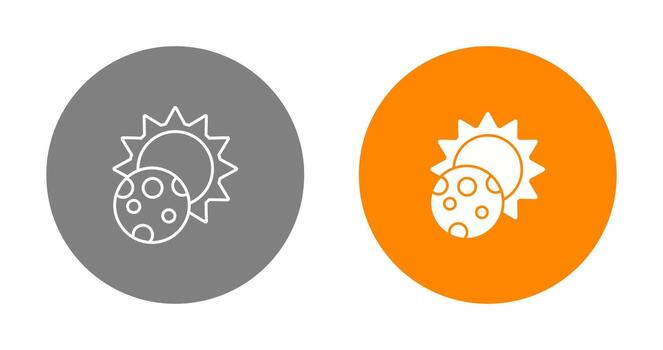 Eclipse Vector Icon