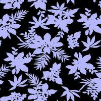 Abstract Floral colour vector pattern design suitable for fashion and fabric needs