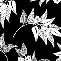 Abstract Floral colour vector pattern design suitable for fashion and fabric needs