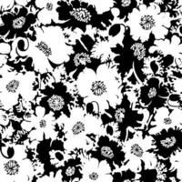 Abstract Floral colour vector pattern design suitable for fashion and fabric needs