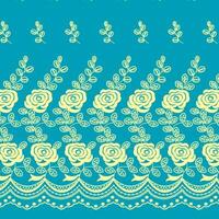 Abstract Floral colour vector pattern design suitable for fashion and fabric needs