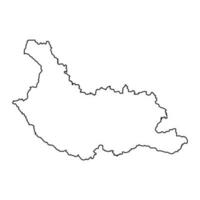 Kyustendil Province map, province of Bulgaria. Vector illustration.