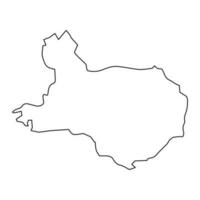 Kekava Municipality map, administrative division of Latvia. Vector illustration.