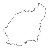 Balvi Municipality map, administrative division of Latvia. Vector illustration.